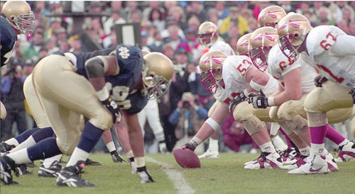 FSU-Notre Dame Action